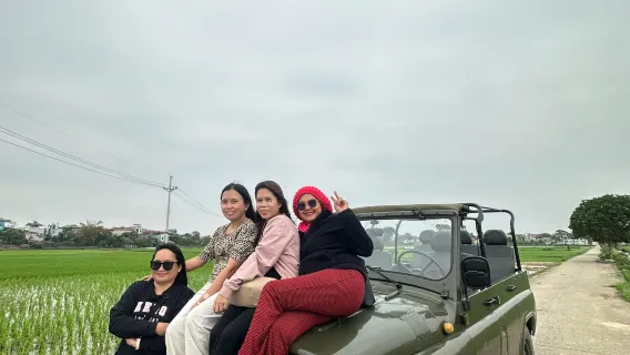 Hanoi: Exploring Jeep Tour Through the Red River Delta