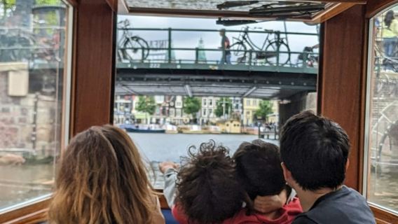 Amsterdam: 1.5 Hour Private Saloon Boat Tour
