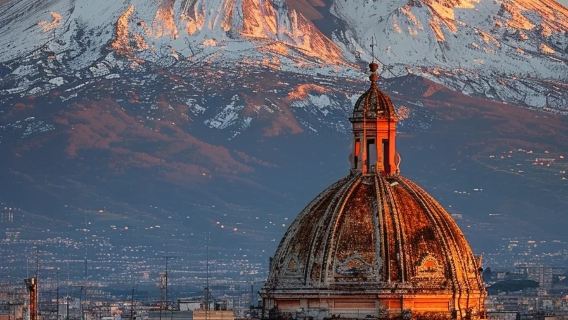 Italy Catania - Popular Downtown Attractions including Basilica Cattedrale di Sant'Agata - Private Charter - Selected