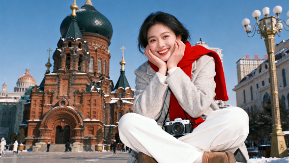 哈爾濱冰雪大世界+中央大道+聖索菲亞大教堂一日遊【千人好評】