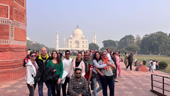 Taj Mahal Sonnenaufgangstour ab Delhi mit Rotem Fort & Baby Taj