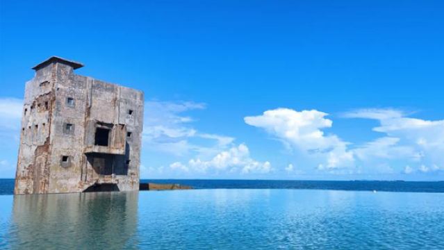 Pakej Kumpulan Kecil Persendirian # Lawatan Sehari Sewaan Peribadi | Kubu Laut Shanwei + Pulau Kincir Angin + Teluk Furi + Jalan Erma