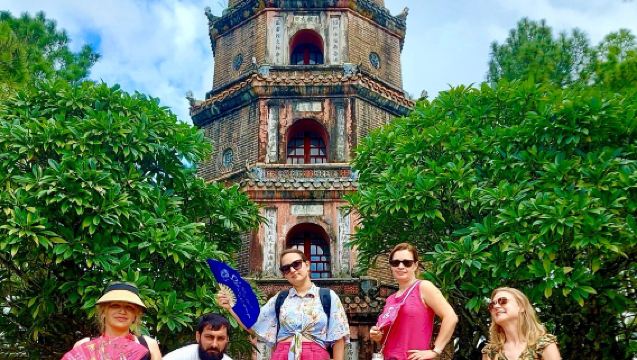 Small group Hue Imperial city via Hai Van Pass