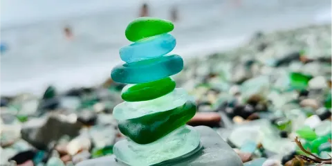 海參崴玻璃海灘 + 阿爾法專車 + 專屬嚮導