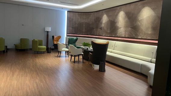Xinjiang, China | VIP lounge at Urumqi Tianshan International Airport