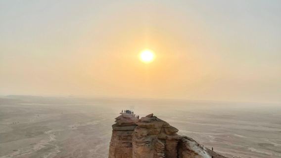 Edge of the World 4x4 tur med kameler, gazeller & solnedgang fra Riyadh