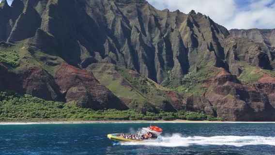 Kauai: Na Pali Coast Super Raft Snorkel Adventure