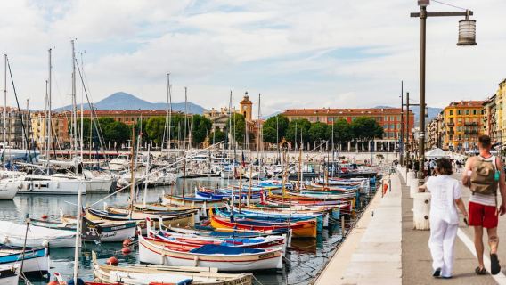Nice: Mala Caves, Villefranche & Snorkeling Boat Tour