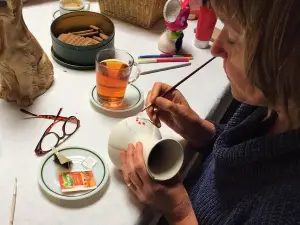Half-Day Workshop Ceramic Painting in Katwoude