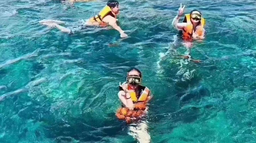 惠州雙月灣+雙月灣潛水自由潛水浮潛2小時【專業純玩無二次收費/包船浮潛/拼船深潛/快艇來回/潛水裝備等】