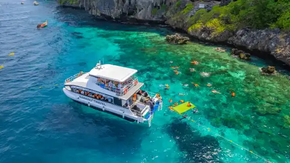 普吉島皮皮島+瑪雅灣+蛋島一日遊【包含上島費丨出海浮潛】