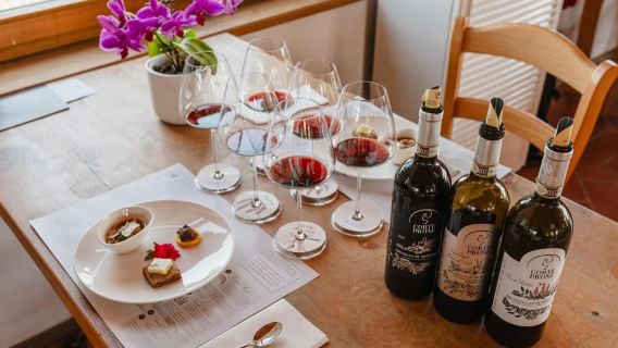 Montalcino: Lawatan Kilang Wain Berpandu & Rasa Makanan Gourmet