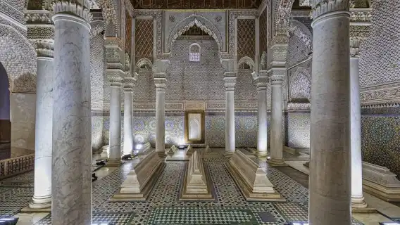 Marrakech: Bahia Palace, Saadian Tombs, & Koutoubia Mosque