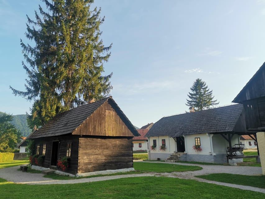 Schloss Veliki Tabor, Kumrovec-Museum mit Weinprobe