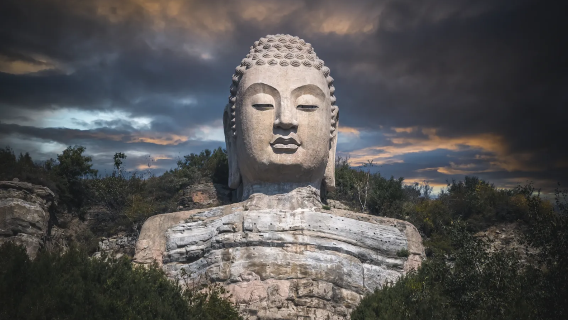 Warring States Ancient City Taiyuan: Dou Dafu Temple + Tianlongshan Caves + Mengshan Grand Buddha