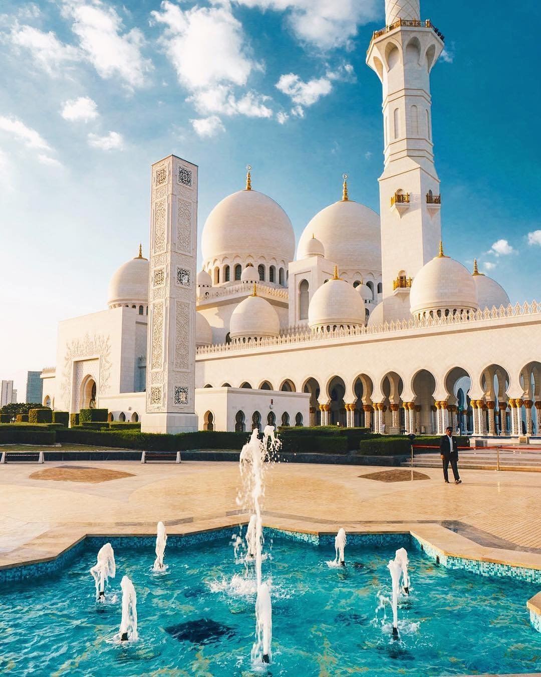 Dubai Abu Dhabi Stadtführung/Große Scheich-Zayed-Moschee-Präsidentenpalast Privattransfer auf Chinesisch/Englisch