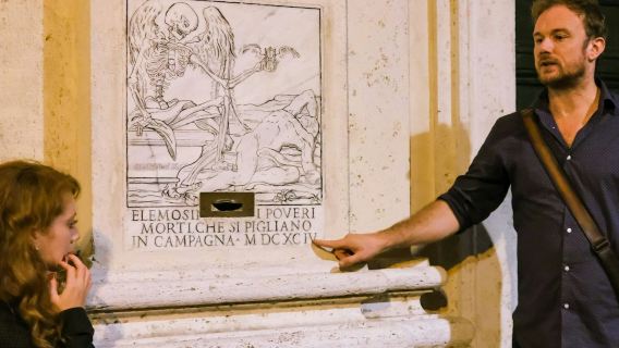 ローマ：幽霊と伝説のガイド付きウォーキングツアー