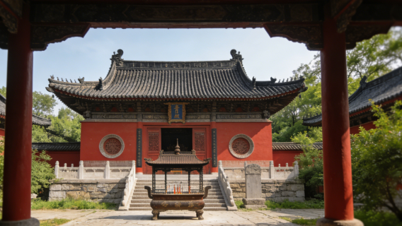 Qinglong Blessing · Ancient City Folk Experience Route + Qinglong Ancient Temple - Guangji Bridge - Kaiyuan Temple - Zaiyang Teahouse