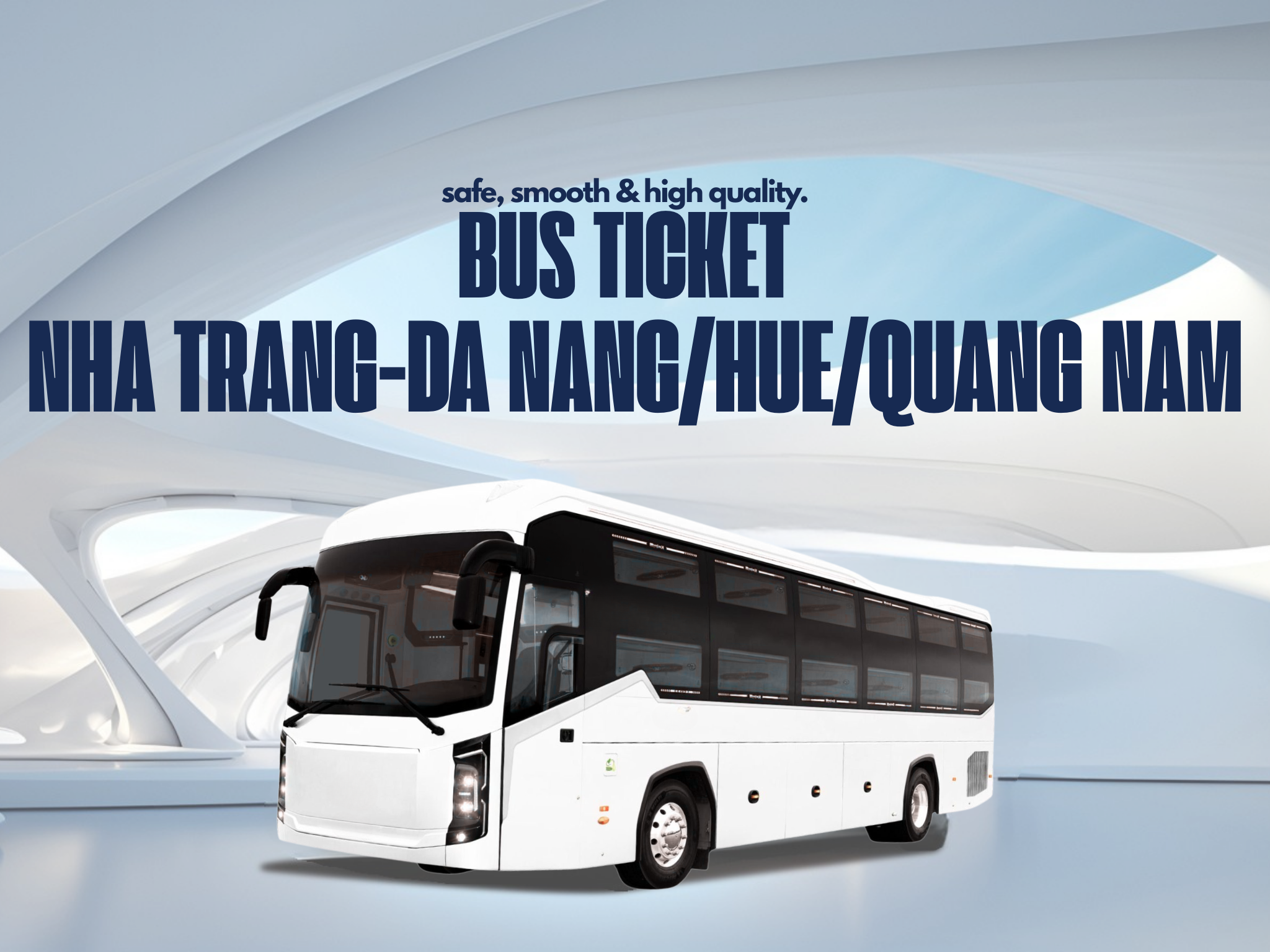 Ruta Nha Trang-Da Nang/Hoi An (Y viceversa): Autobús cama, cabina y traslado privado DE GO365