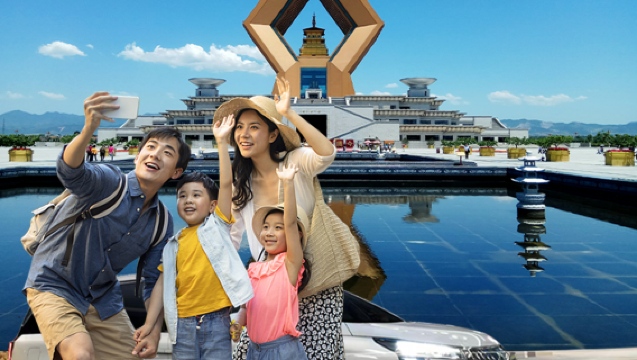 [Lawatan Sewa Peribadi Disesuaikan] Laluan Sewa Peribadi ke Kawasan Tengah Budaya Famen + Makam Qianling