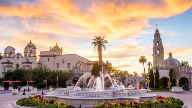 SeaWorld San Diego + Teluk La Jolla + Taman Balboa + Taman Alam Sunset Cliffs