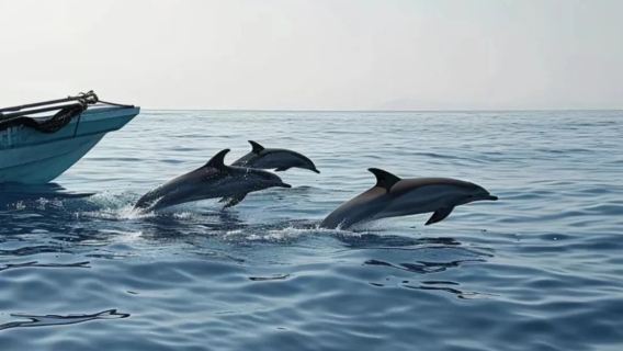 Lovina dolphin watching + rice terraces + Ubud 1-day tour with round-trip private transfer and ferries included