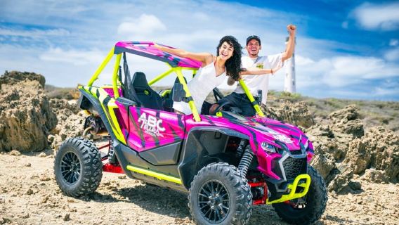 Aventura de UTV para a Piscina Natural com Transfer de Jeep em Aruba