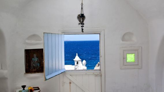 ทัวร์รอบเกาะไมโคนอสสำหรับนักท่องเที่ยวเรือสำราญ (กลุ่มเล็ก)