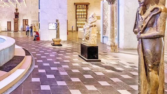 Nationalt Museum for Egyptisk Civilisation & Koptisk Kairo Tur
