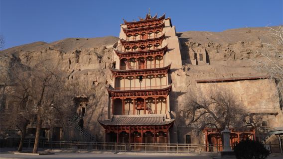 敦煌大地之子+莫高窟正常票+沙州古城遺址一日遊