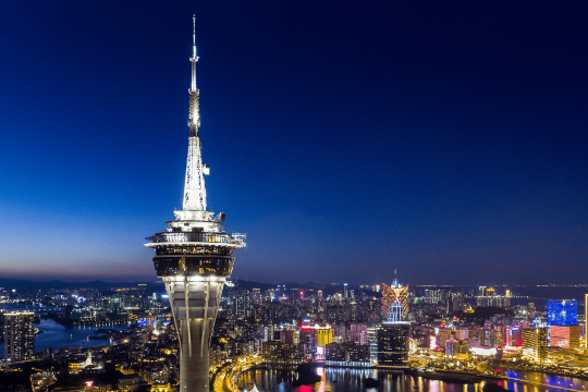 澳門塔+澳門觀光塔空中漫步+澳門觀光塔高飛跳一日遊