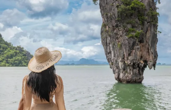 泰國布吉007島+納卡島+大朗島 浮潛&獨木舟一日遊 雙體快艇 遊艇碼頭接待/全新船衹/含海洋公園費