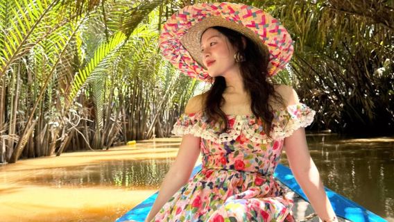 Visite en petit groupe du Mékong et des tunnels de Cu Chi à Ho Chi Minh + Promenade en bateau dans la cocoteraie + Transferts depuis l'hôtel + Déjeuner