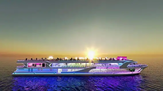 薩瓦迪昭披耶號夜遊湄南河 【新船 - ICONSIAM 暹羅天地碼頭】