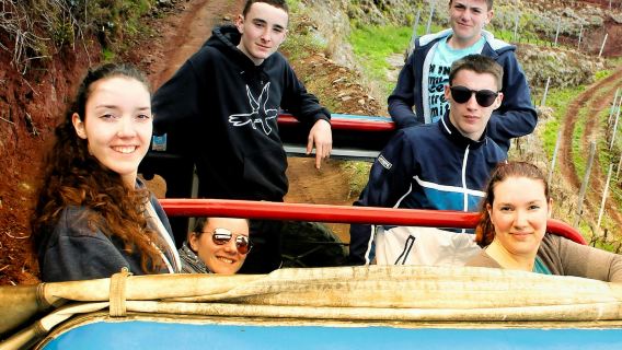 Madeira: Guided 4x4 Jeep Tour + Cabo Girão Skywalk + Wine & Tapas Tasting