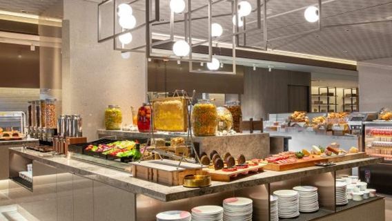 Sun Moon Lake Lealea Wyndham Hot Spring Resort - Xiangmu All-Day Restaurant Dinner Buffet Voucher (Holiday Dinner + NT$100)