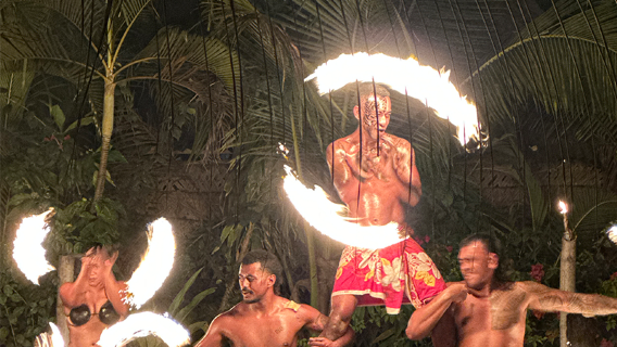 ロビンソン クルーソー アイランド ワンデーツアー【ロビンソン島/ファイアーダンス+ディナー】