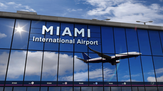 Tour lái xe cao cấp Miami từ cảng du thuyền đến sân bay