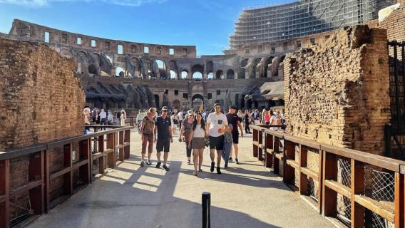 ローマ:コロッセオ、アリーナフロア、フォロロマーノ、パラティーノの丘ツアー