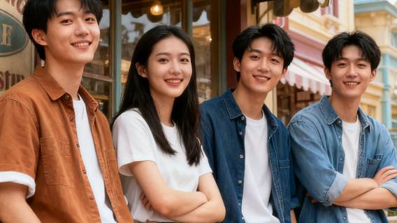 天津歡樂谷旅拍【跟拍攝影親子照情侶閨蜜兒童跟拍家庭旅拍】