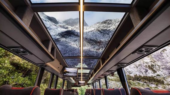 Southern Discoveries Milford Sound / Piopiotahi 1-day tour - round-trip from Queenstown to Te Anau, New Zealand