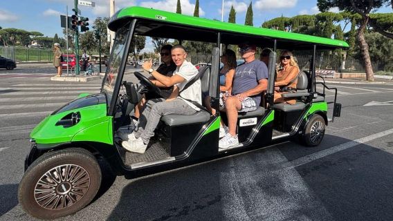 Rome: Golfkarretje-ontdekkingstocht met een gepassioneerde lokale gids