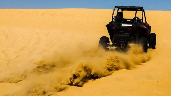 Dubai Wüstensafari-Morgenabenteuer in den Vereinigten Arabischen Emiraten [Chinesischer Kundenservice + Hoteltransfer in der Stadt]
