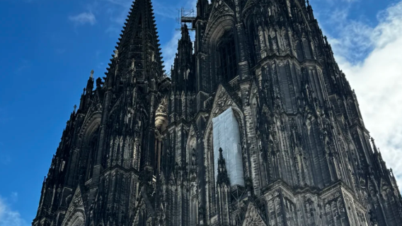 德國科隆大教堂-霍亨索倫橋-老城區-科隆三角大廈