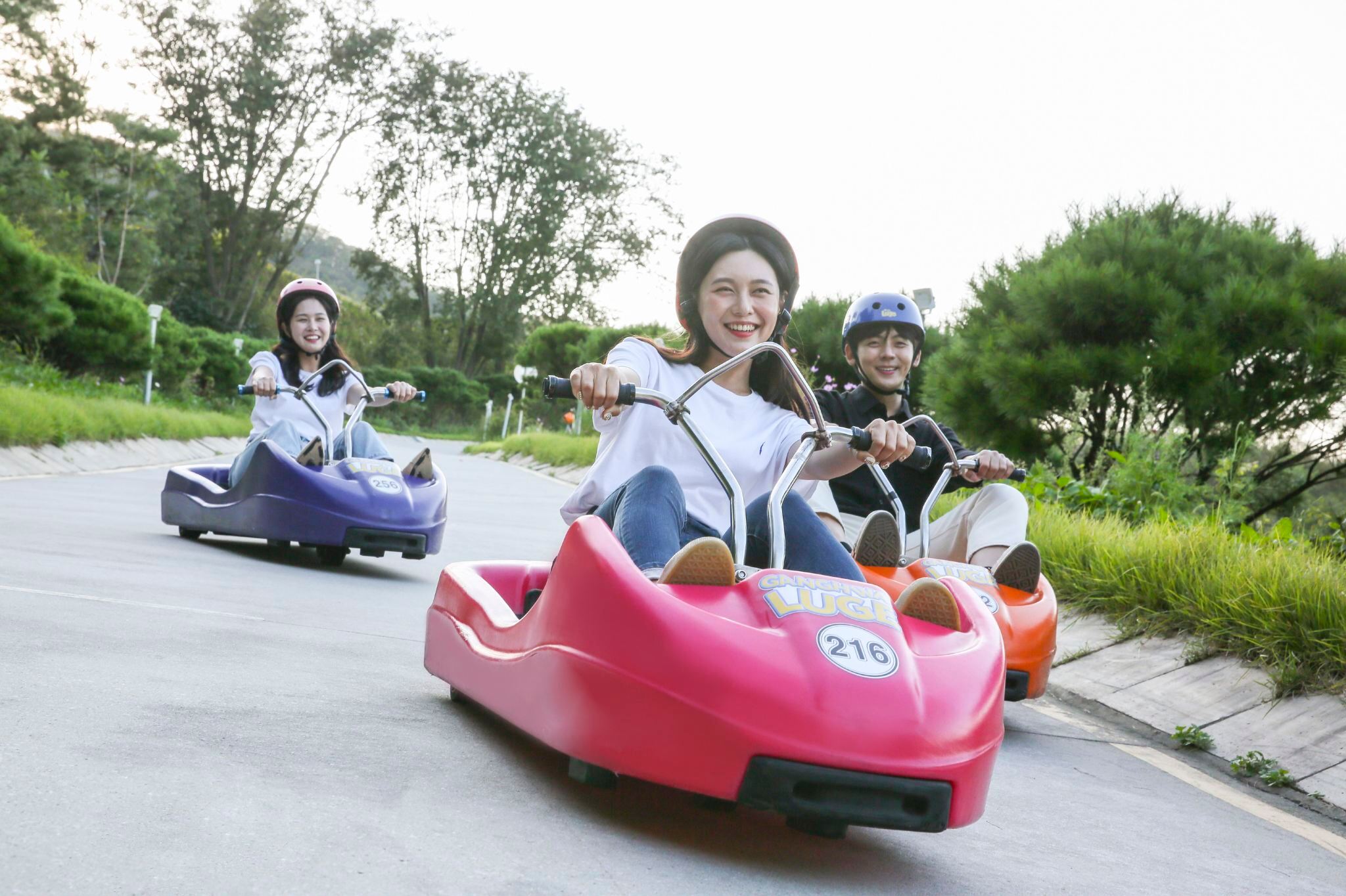 South Korea Incheon Fun one-day tour[A-1] (Departs every Mon, Wed, Fri) Luge+Railbike+Feeding seagulls+Wolmido+Fairy Tale Village+China Town +Sinpo International Market