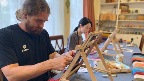 Estambul: taller de tejido de alfombras turcas con artesanos