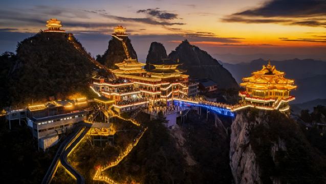 【2-8人精選小團】老君山一日遊/上門接駁/直達索道口