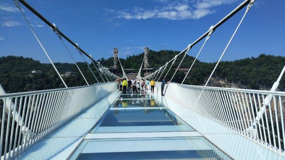 Zhangjiajie: 1-tägige Privatgruppe durch den Grand Canyon & Huanglong-Höhle