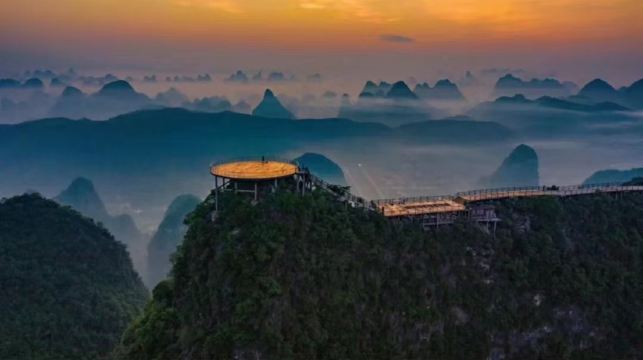 桂林陽朔千里江山觀景1日遊純玩遊