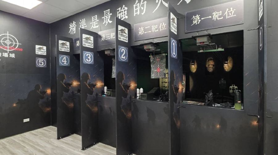 屏東小琉球｜ 室內射擊競技場－定點射擊｜ 孤軍小琉球戰場